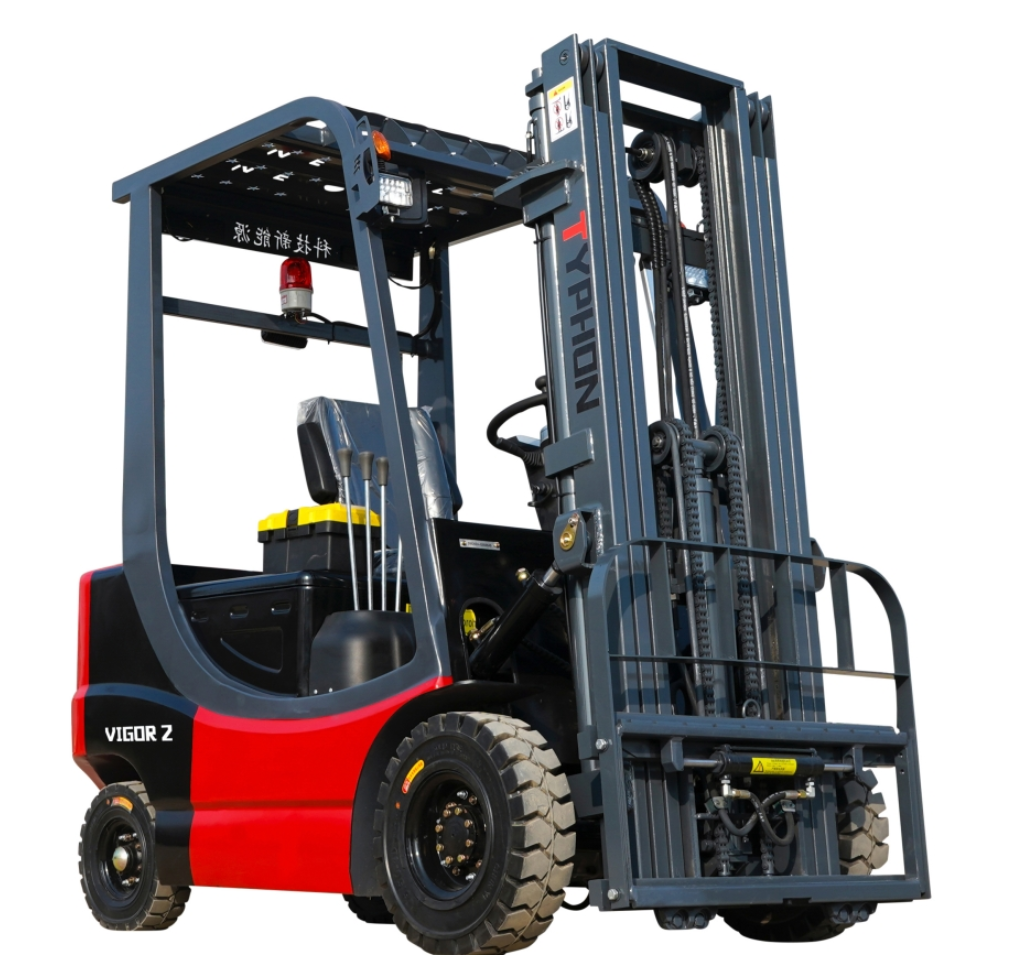 New 2025 TYPHON VIGOR 2 Electric Forklift 2 Ton Lifter Lift Truck Jitney Hi-Lo