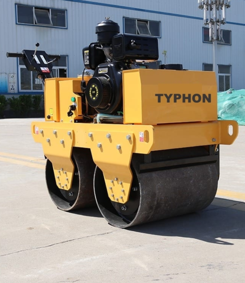 TYPHON 10hp EPA B&S FURY Walk behind Vibratory Roller Compactor USA
