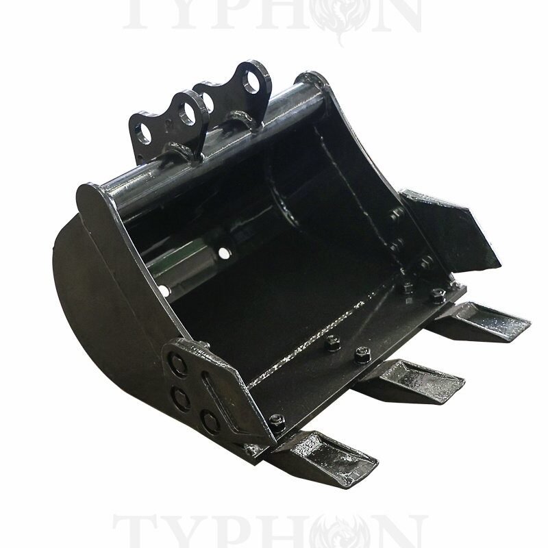 2-3.5 Ton Mini Excavator Attachment 550mm Teeth Bucket Trenching Buckets 21 inch for TERROR X2