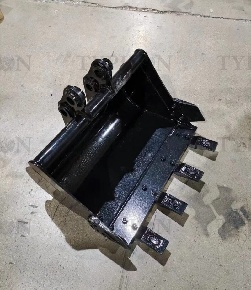 2-3.5 Ton Mini Excavator Attachment 600mm Teeth Bucket Trenching Buckets 23 inch