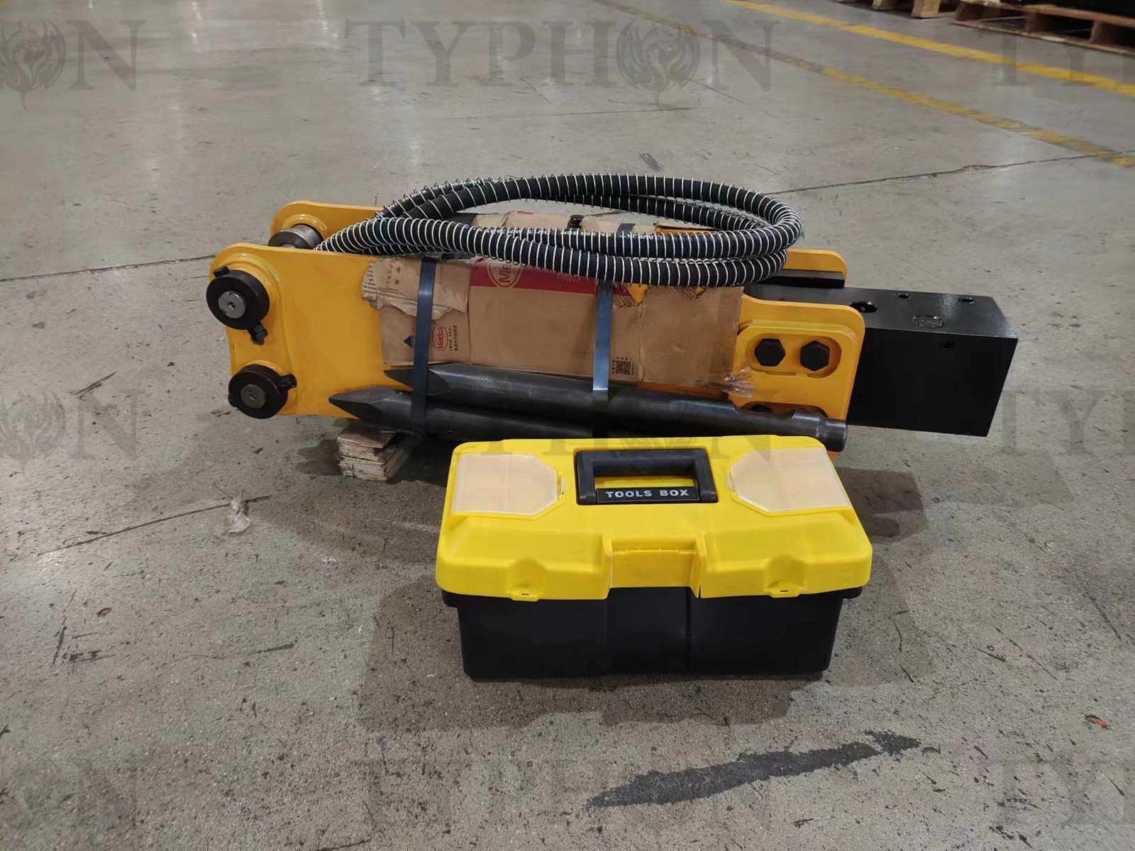 2.5 ton Mini Excavator Attachment Hydraulic Hammer Top Type Rock Breaker Generic - Image 6