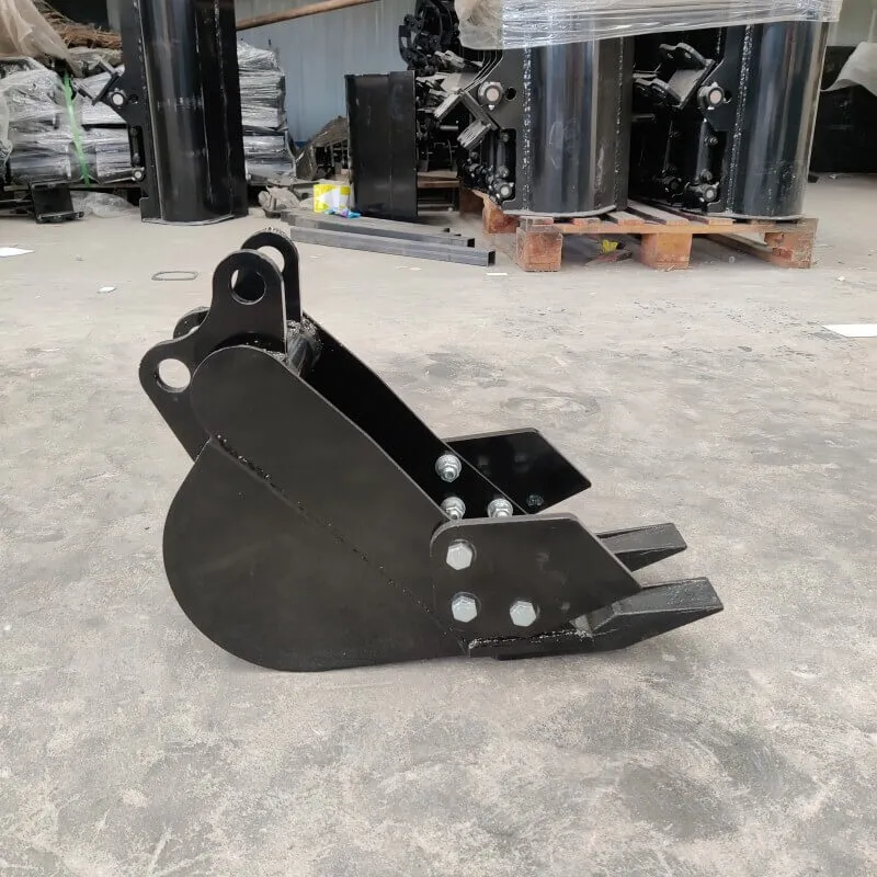 200mm Narrow Bucket Attachment for TYPHON Mini Excavators USA