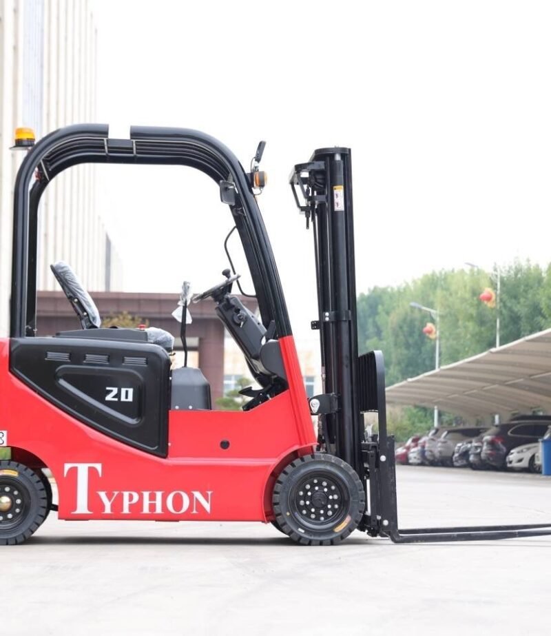 2024 TYPHON 2 Ton Rated Capacity Electric Forklift Lifter Lift Truck USA