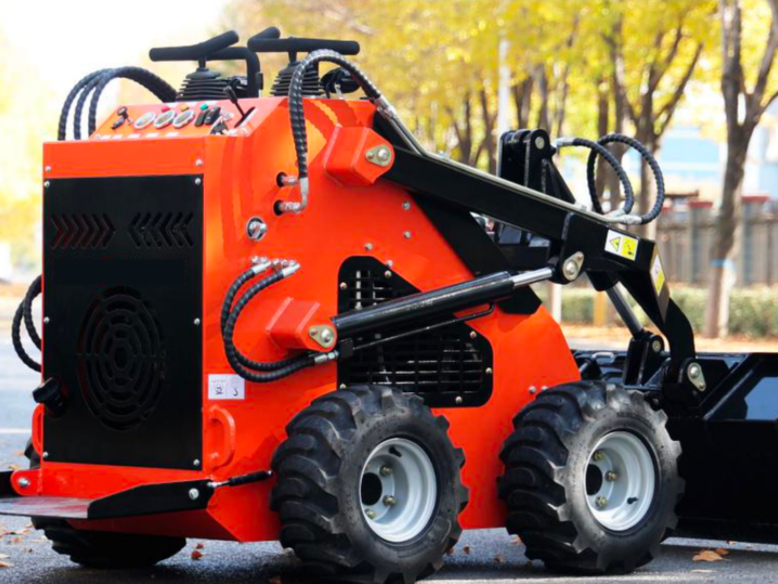 Mini SkidSteer Loader Track Wheel Honda EPA Gas 22.1 HP Engine NEW - Image 3