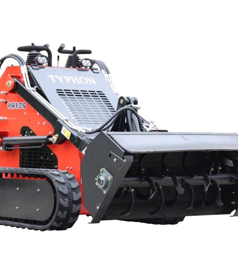 Skid Steer Loader Rotary Plow Tiller Attachment USA