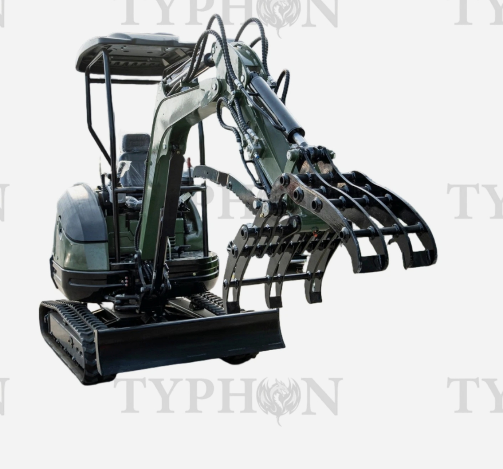 All-in-One 12 PCS Attachment Set Tool Fits 2-3 ton Mini Excavator Terror XXV - Image 2