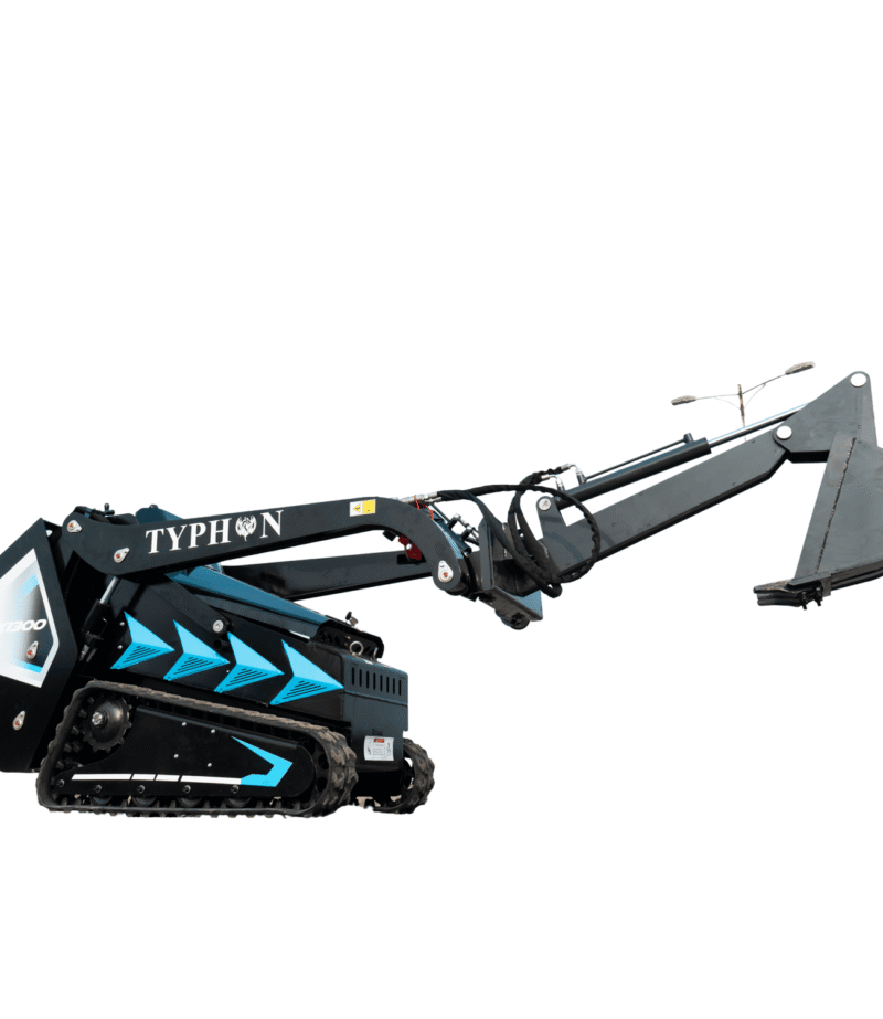 TYPHON Digger Attachment for Mini Skid Steer STOMP X1300 & STOMP 509