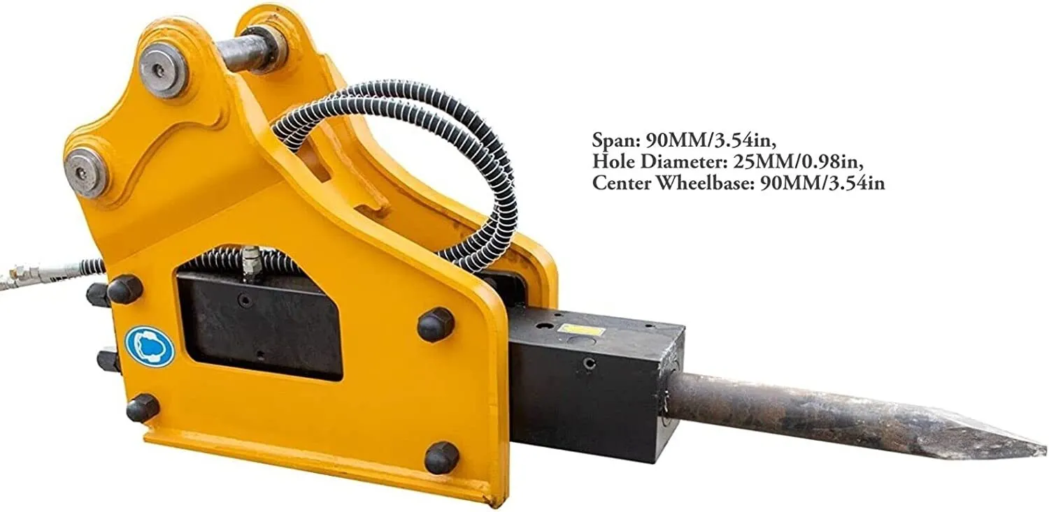 TYPHON Attachments Hydraulic Break Hammer Attachment for Mini Digger USA - Image 4