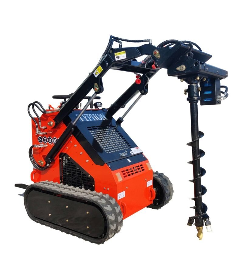 Skid Steer Loader Earth Auger Attachment