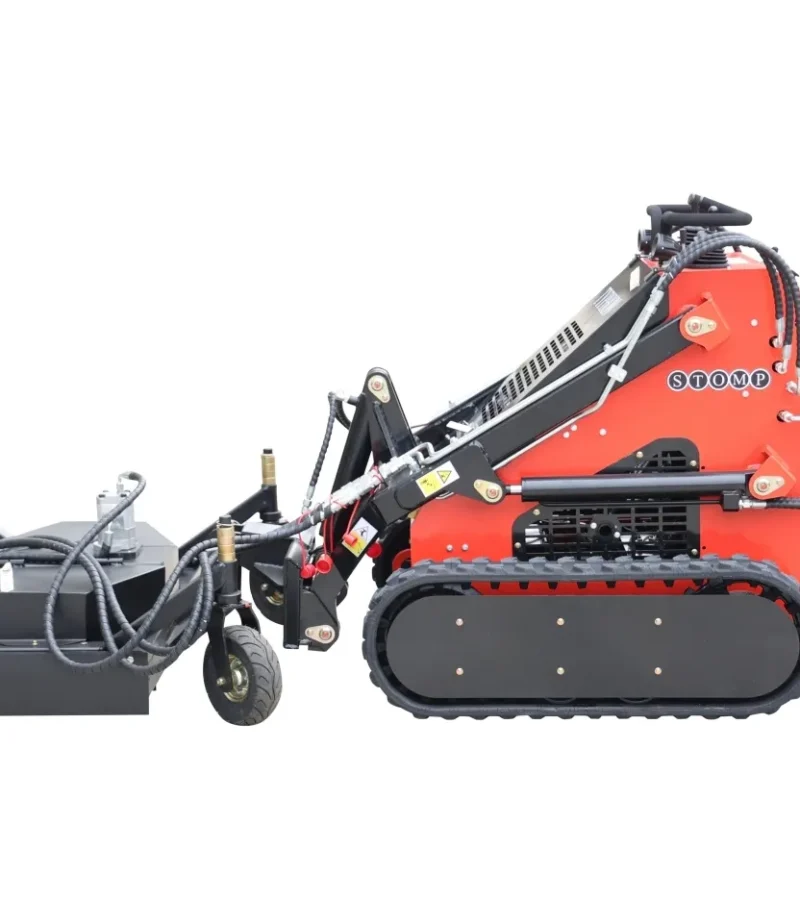 Skid Steer Loader Lawn Mower Attachment USA