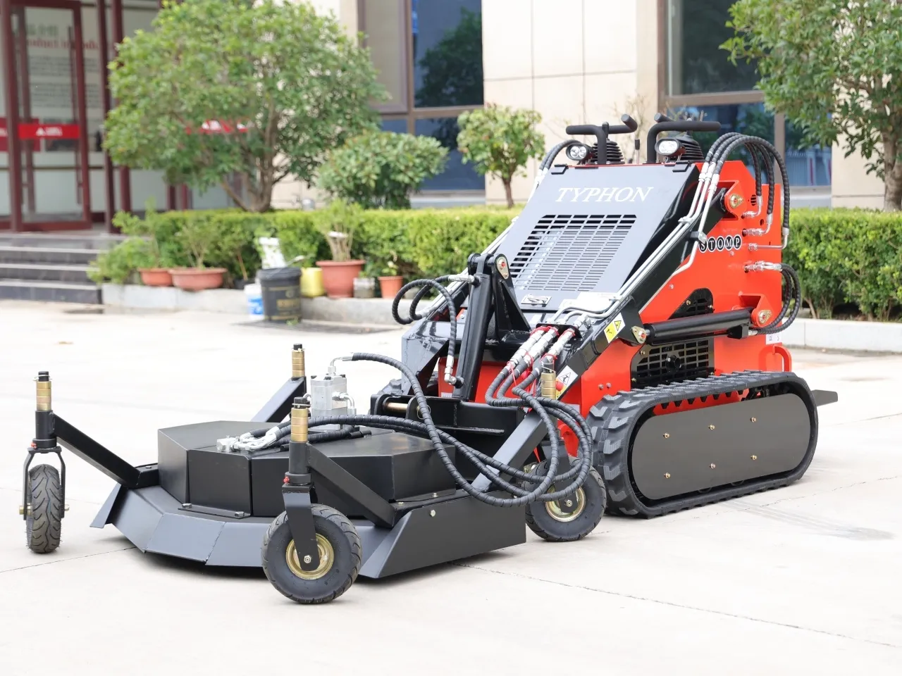 Skid Steer Loader Lawn Mower Attachment USA - Image 7