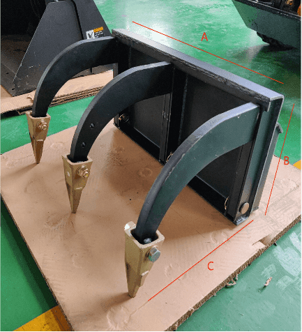 Skid Steer Loader Ripper Attachment - Image 3