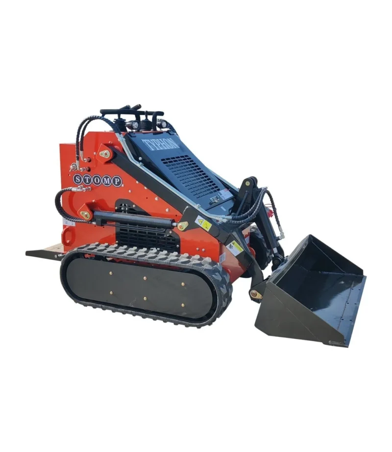 Skid Steer Loader Tracked 22.1 HP Honda EPA Gasoline Engine for Gardens, Farming