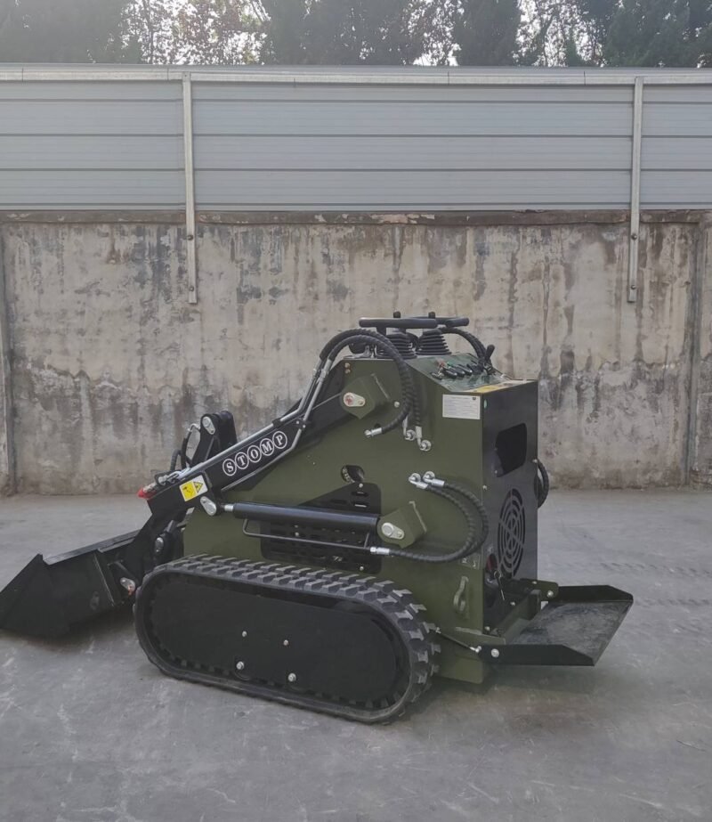 Skid Steer Loader Tracked 22.1 HP Honda EPA Gasoline Engine for Gardens, Farming