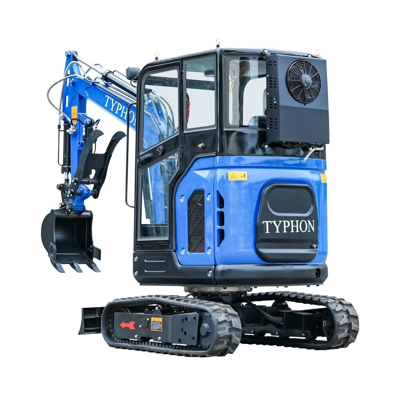 TYPHON TERROR X2 Mini Excavator 2.7 Ton EPA Diesel Kubota V1505 Engine USA - Image 6