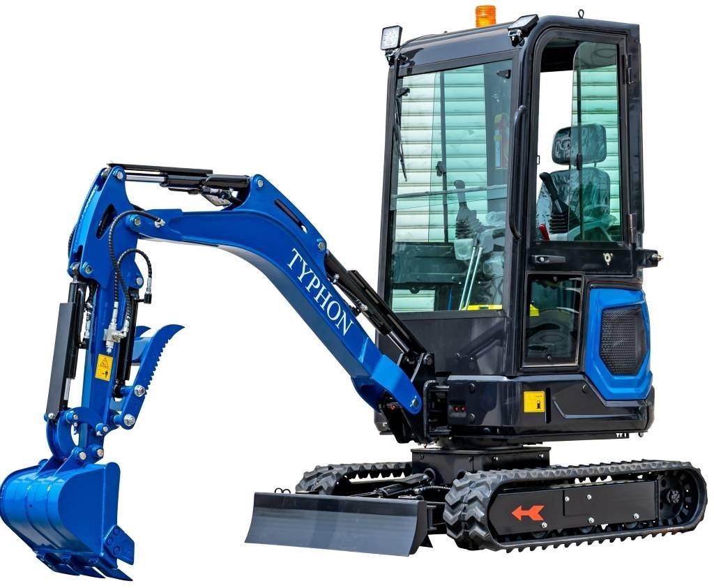 TYPHON 18 FLEX PRO 1.8 Ton Mini Excavator USA with 12 attachments - Image 11