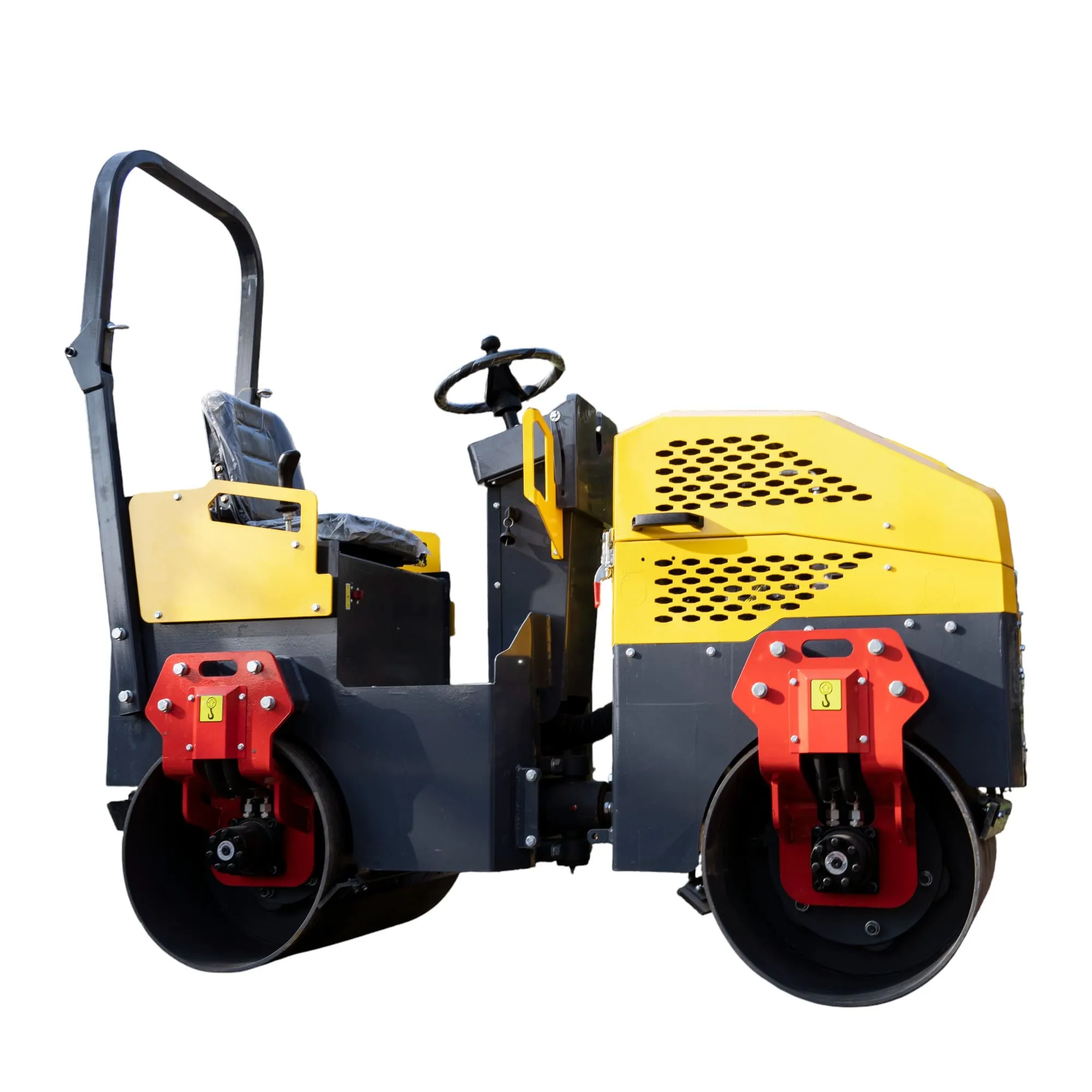 TYPHON FURY 15 Mini Road Roller 1.5Ton 13.5 hp B&S Gas Engine Hydraulic Steering - Image 22