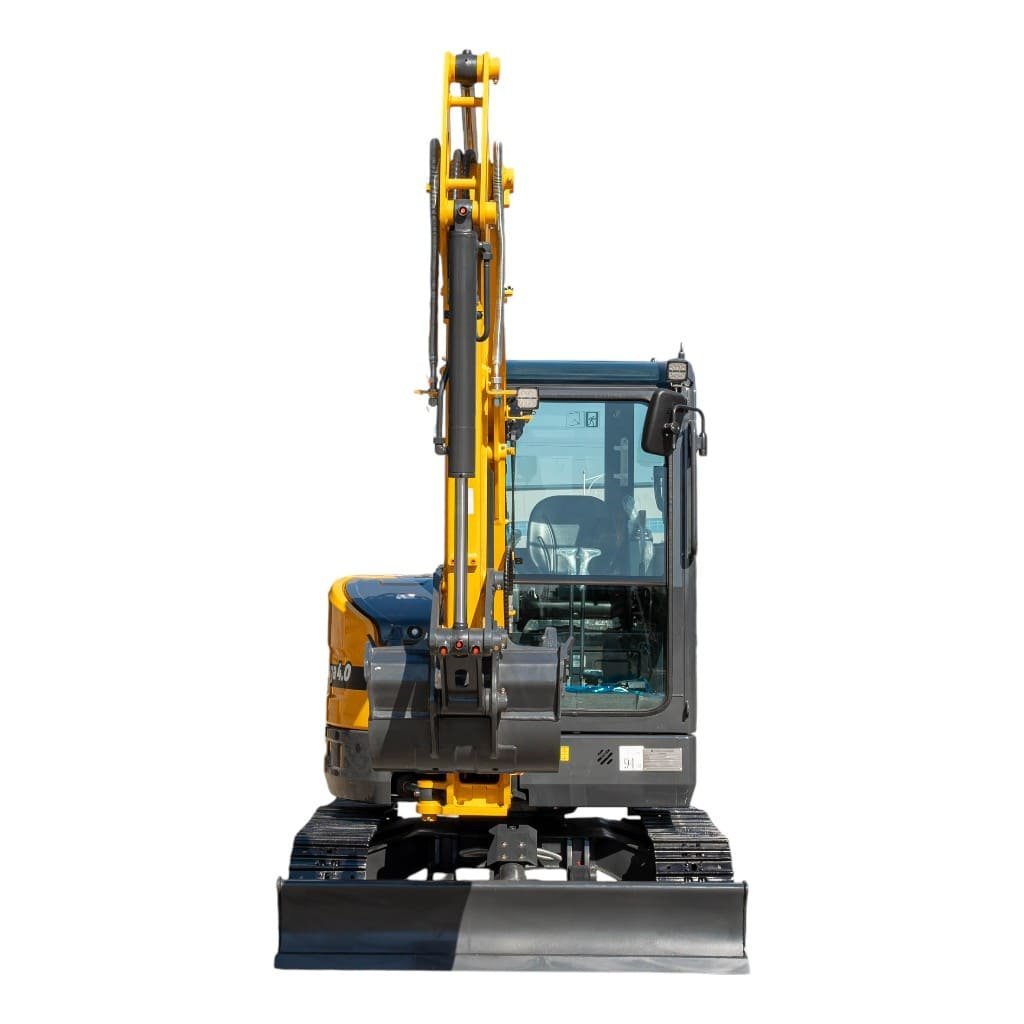 TYPHON NAGA 4.0 Mini Excavator w 4 Ton 24.4hp Yanmar Diesel Engine Metal Track ISO SAE control switch, AC Heater Cabin, 2 Travel Speed - Image 27