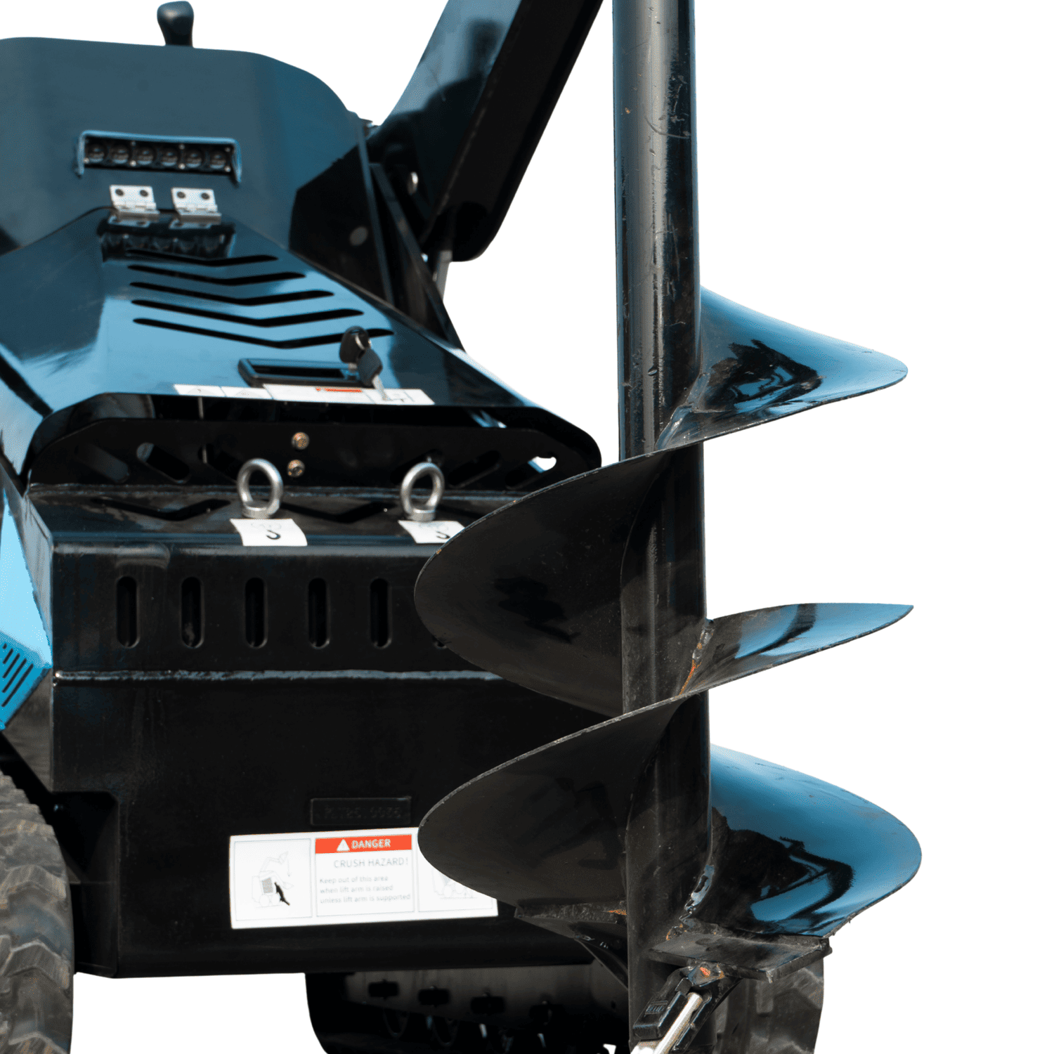TYPHON STOMP X1300 & STOMP 509 Mini Skid Steer Auger Attachment 200mm Hydraulic - Image 6