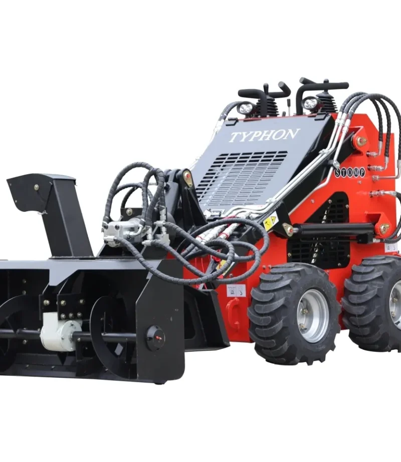 TYPHON Skid Steer Loader Snow Blower Attachment USA