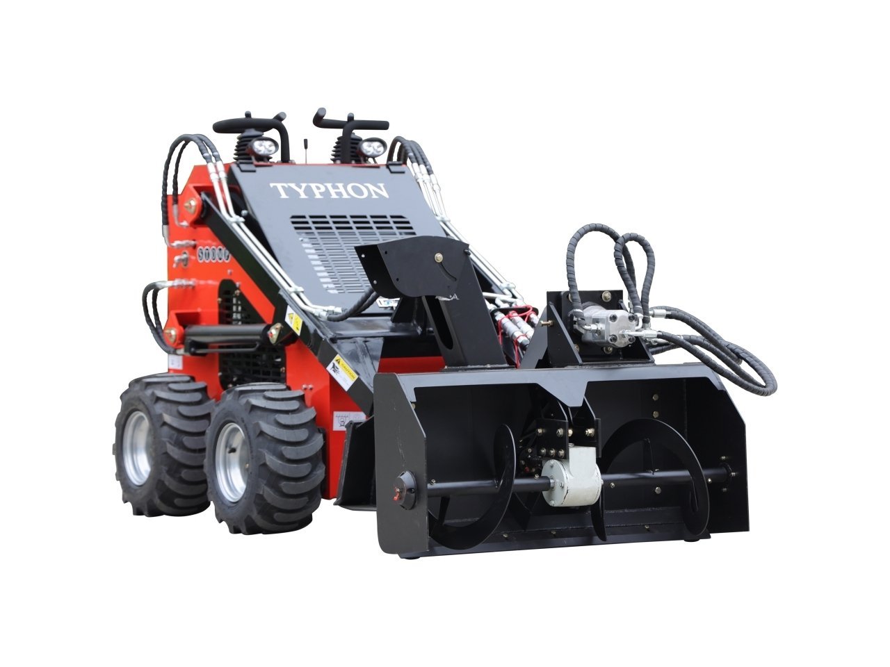 TYPHON Skid Steer Loader Snow Blower Attachment USA - Image 2