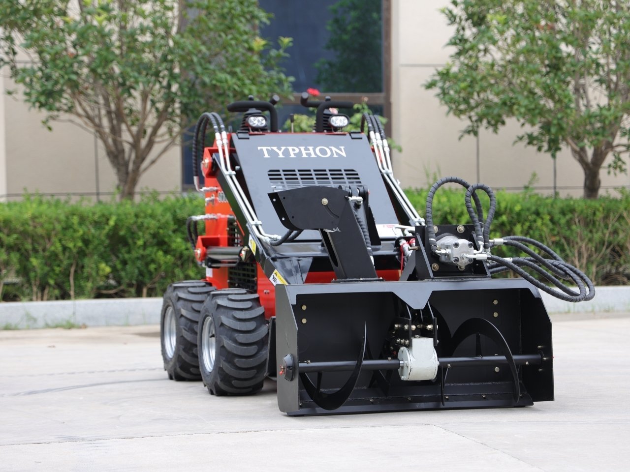 TYPHON Skid Steer Loader Snow Blower Attachment USA - Image 4