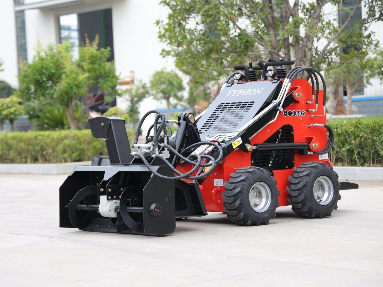 TYPHON Skid Steer Loader Snow Blower Attachment USA - Image 6