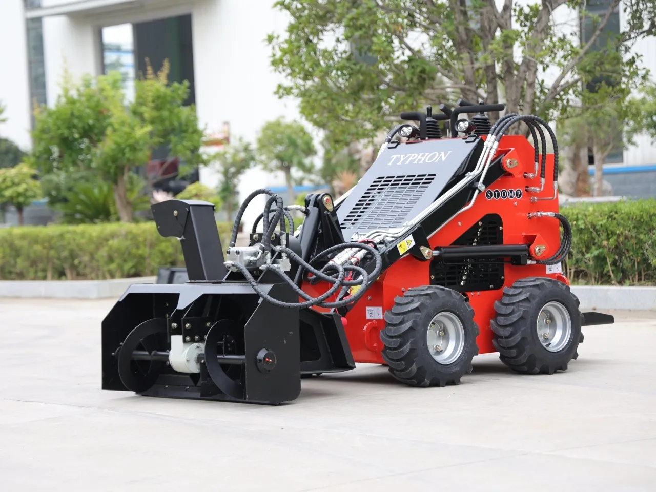 TYPHON Skid Steer Loader Snow Blower Attachment USA - Image 6