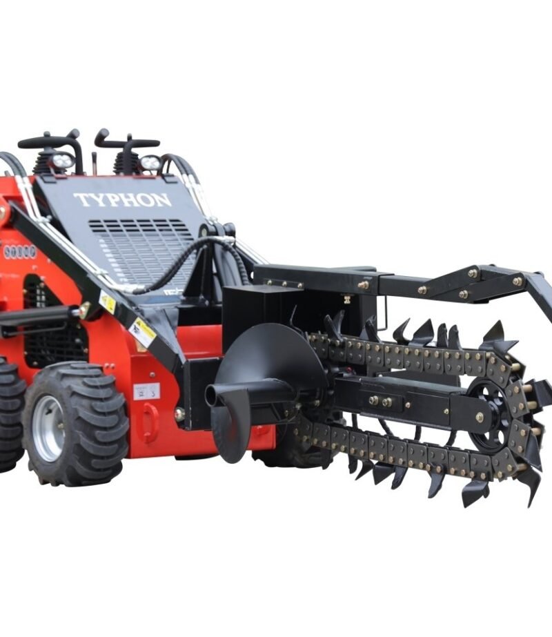 TYPHON Skid Steer Loader Trencher Attachment USA