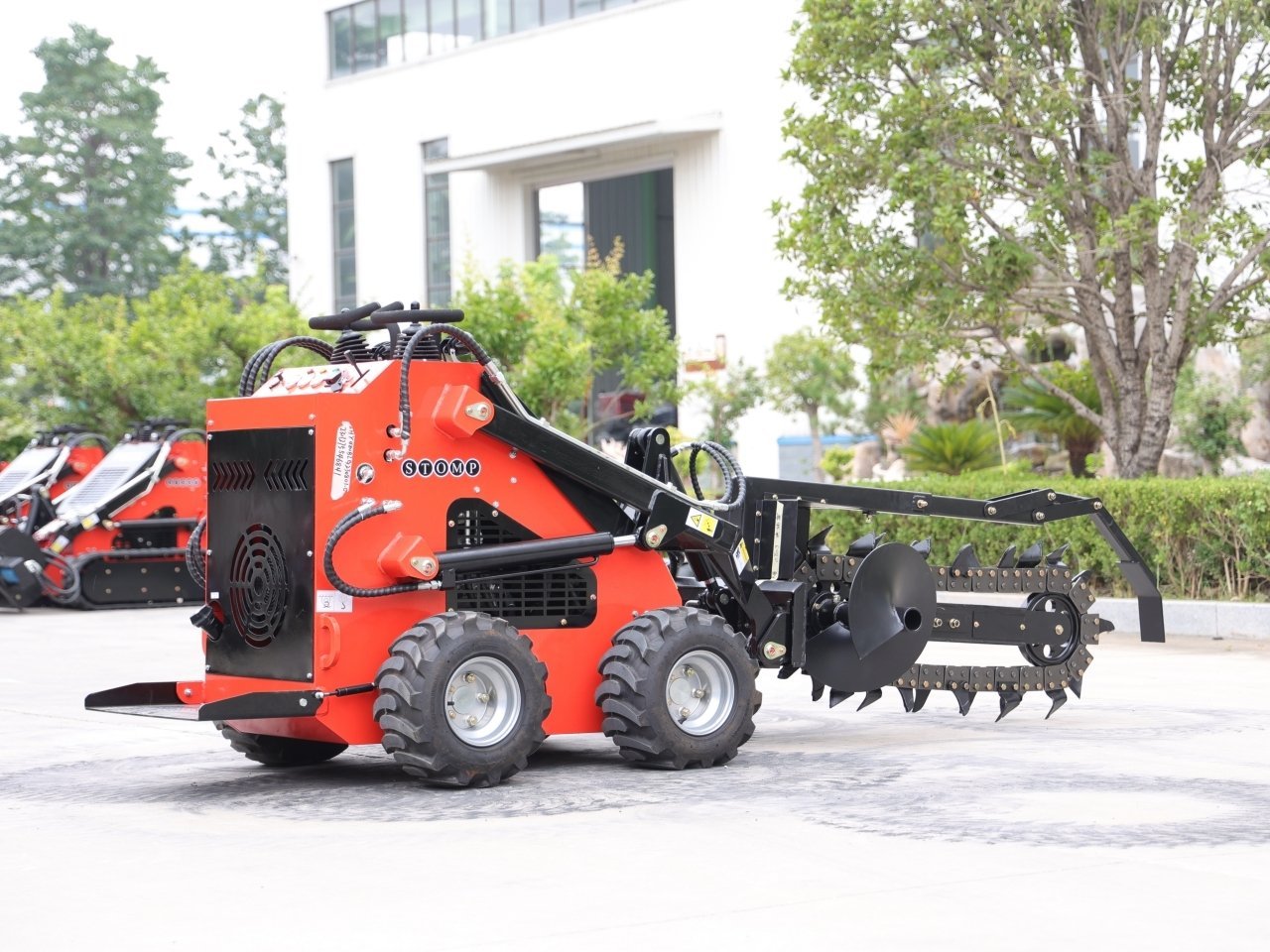 TYPHON Skid Steer Loader Trencher Attachment USA - Image 3