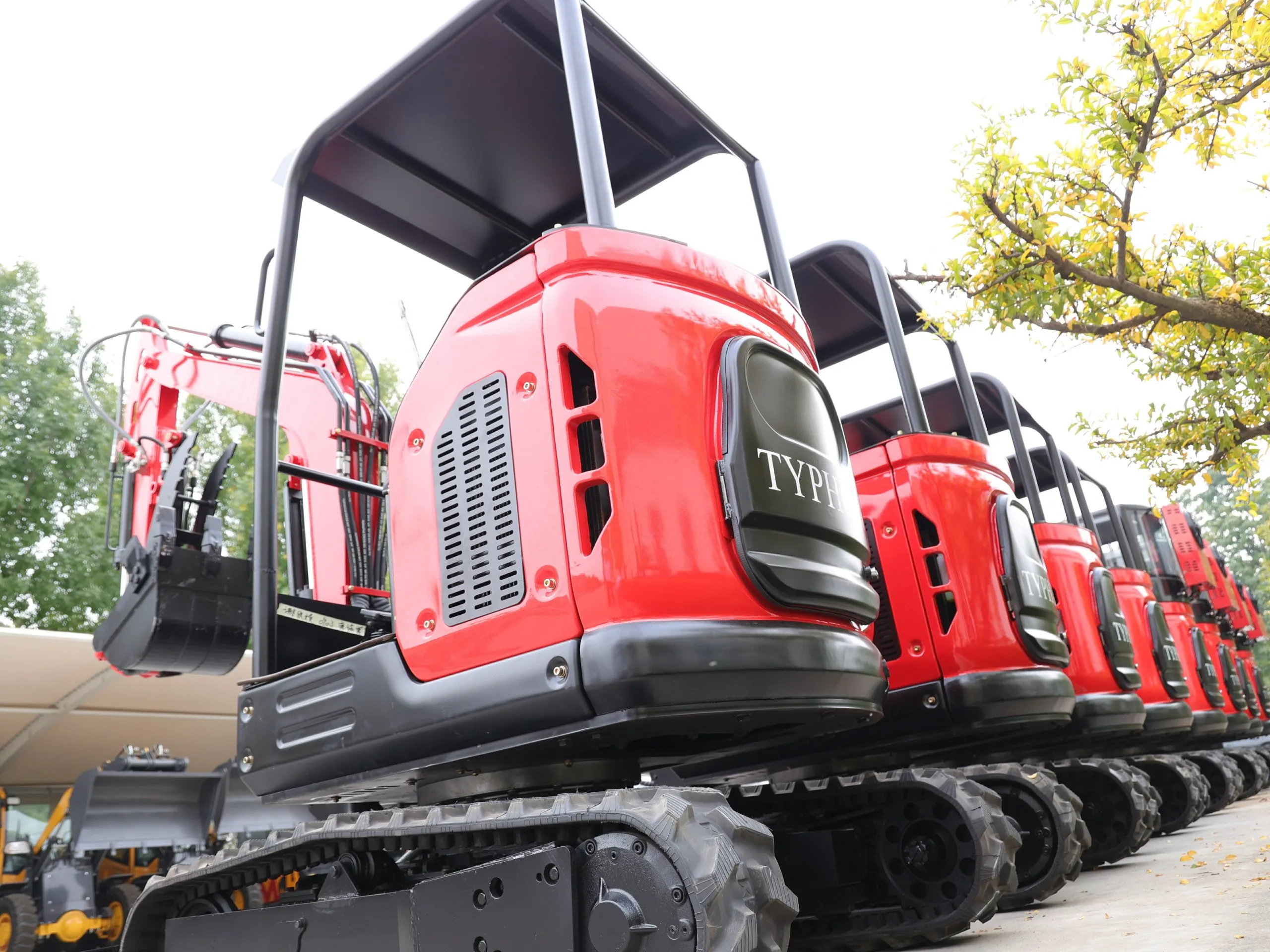 TYPHON TERROR X2 Mini Excavator 2.7 Ton EPA Diesel Perkins Engine USA - Image 9