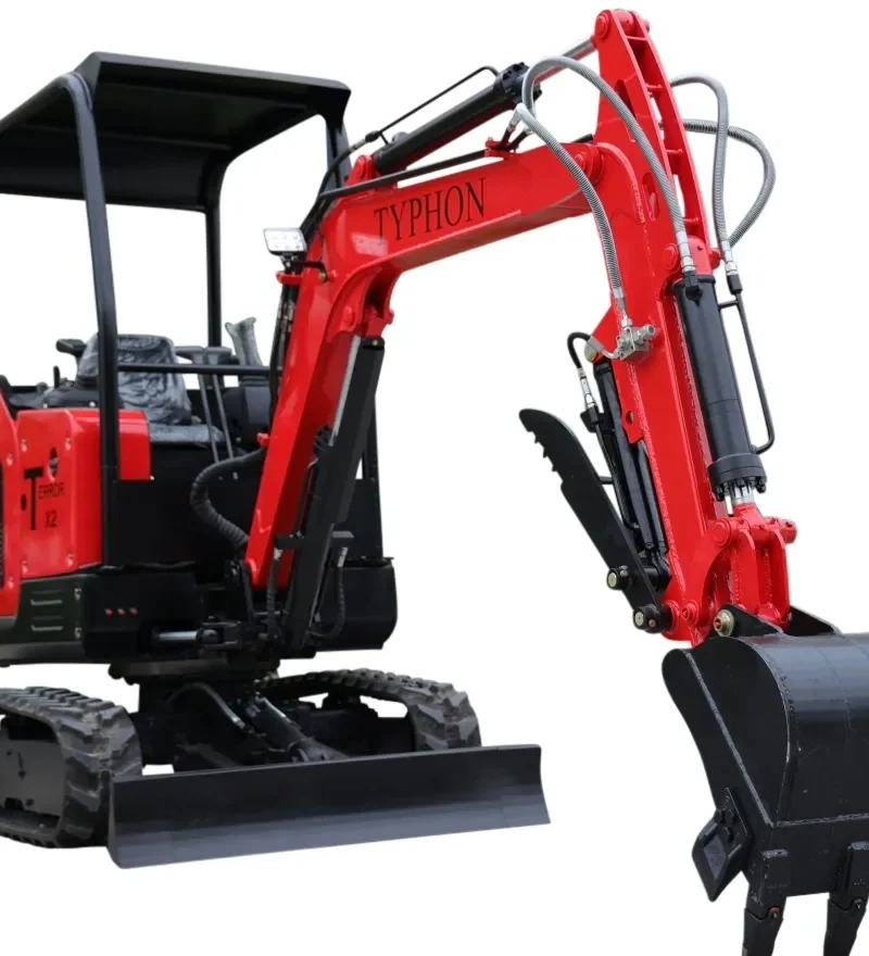 TYPHON TERROR X2 STORM Mini Excavator 2.5 Ton Diesel Perkins Engine USA
