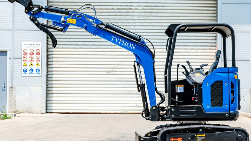 TYPHON TERROR X2 STORM Mini Excavator 2.5 Ton Diesel Kubota V1505 25HP Engine USA - Image 5