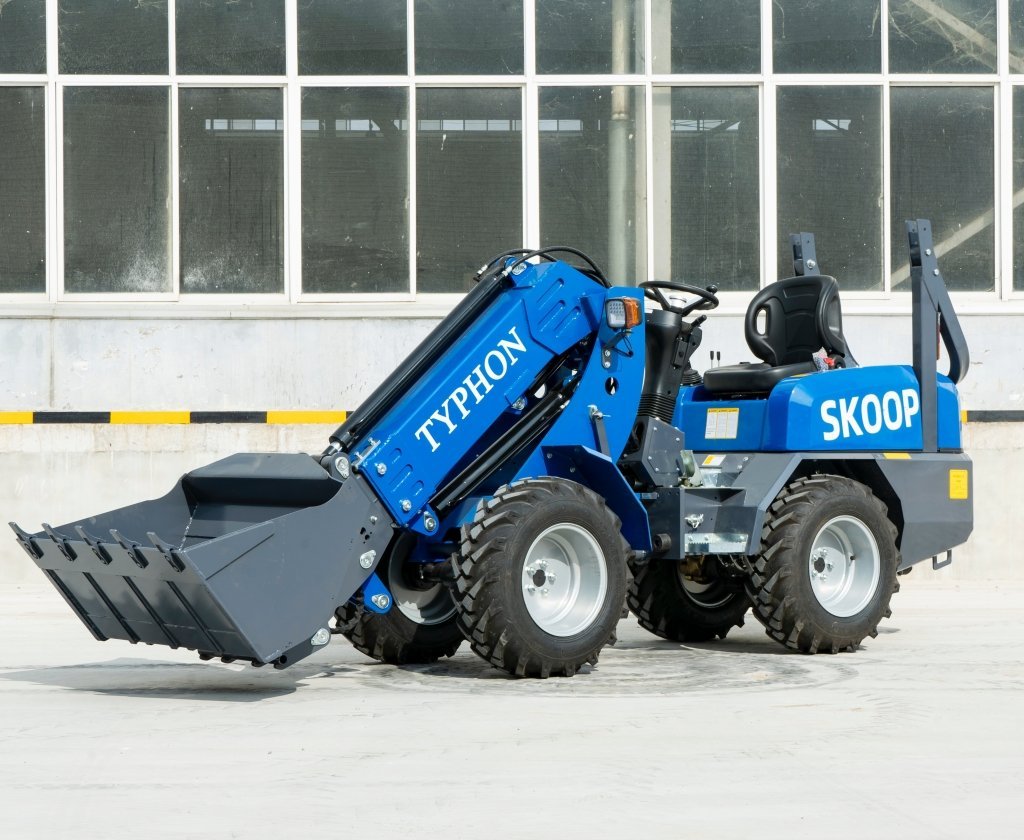 New TYPHON Telescopic Wheel Loader with Kubota D1105 engine 25 hp 1 ton Load USA - Image 15