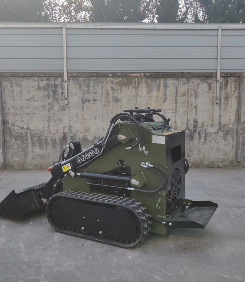 Skid Steer Loader Tracked 22.1 HP Honda EPA Gasoline Engine for Gardens, Farming