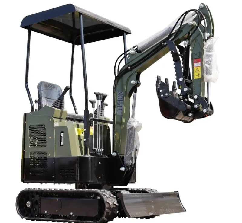 TYPHON TERROR XV STORM Mini Excavator – 1.05 Ton Trench Digger Engine USA