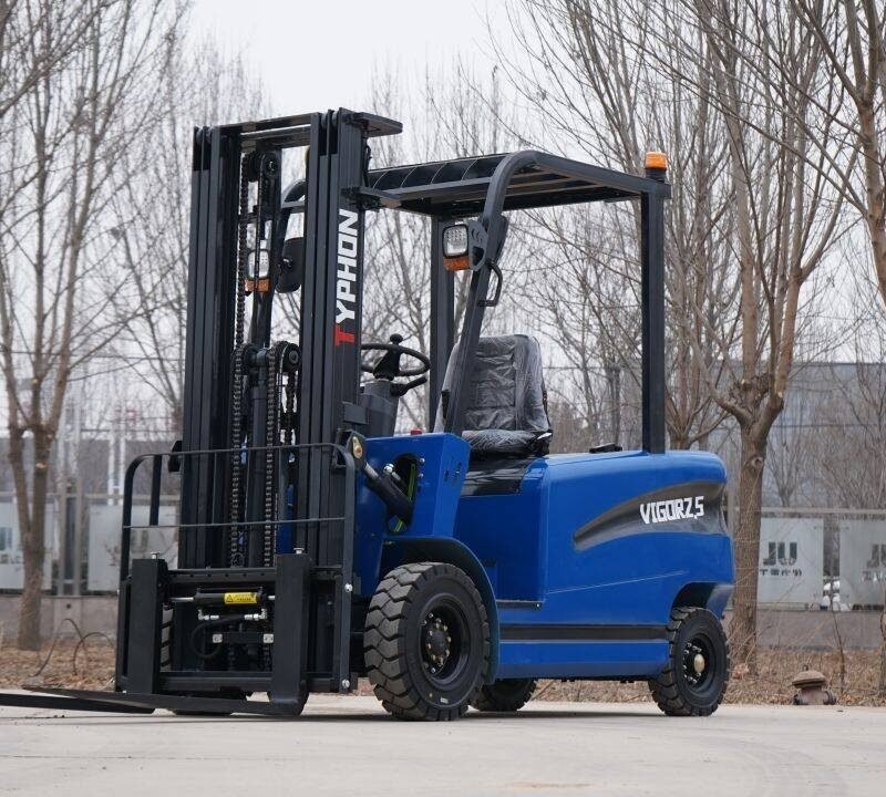 New 2025 TYPHON VIGOR 2.5 Blue Electric Forklift 2.5 Ton Lifter Lift Truck