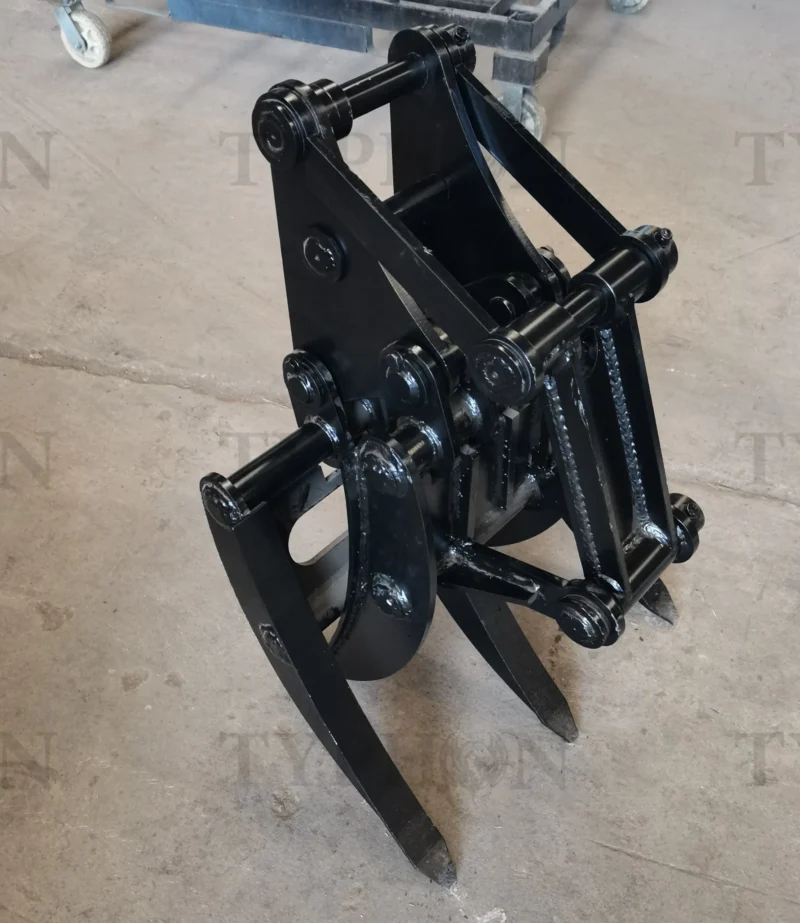 Mini Excavator Attachment Grapple Wide Opening Grabber For 2 to 3.5 ton Diggers