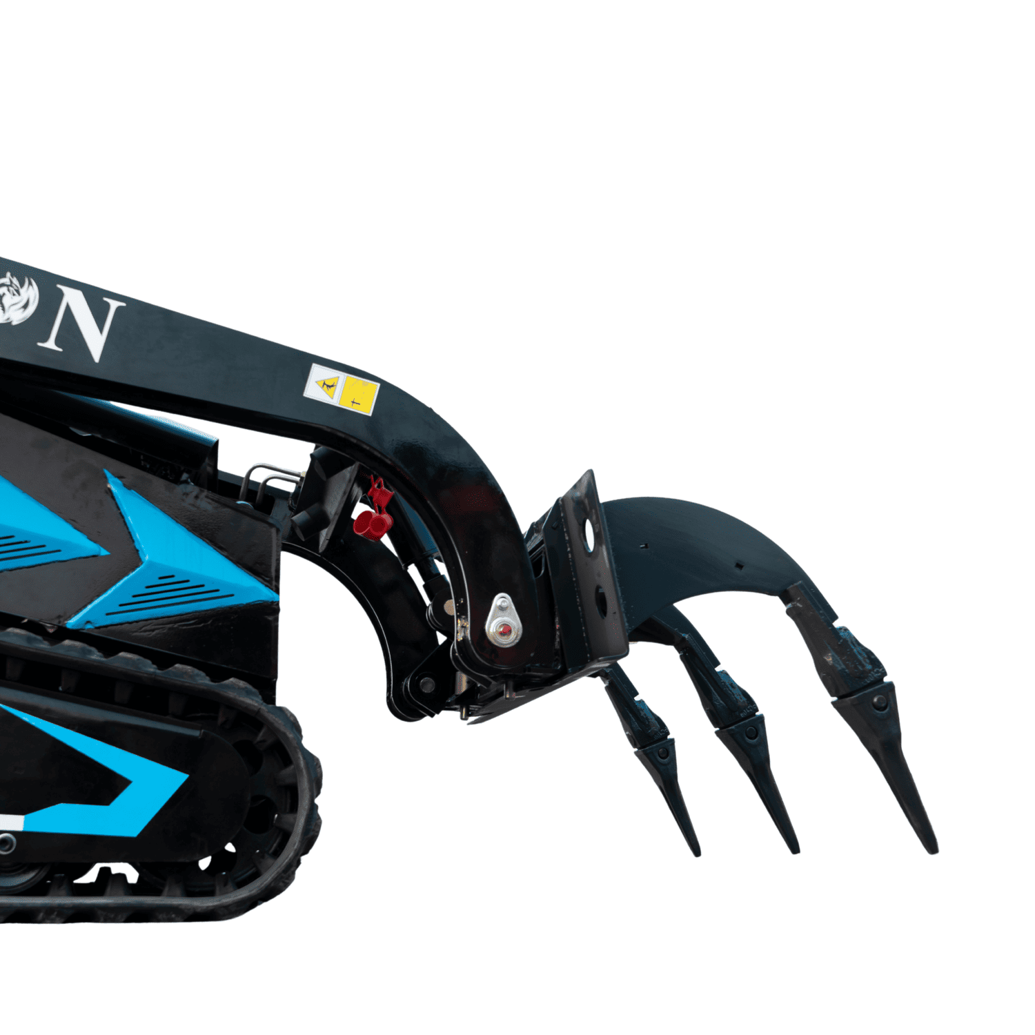 NEW TYPHON STOMP X1300 & STOMP 509 Mini Skid Steer Ripper Attachment 3 Tooth - Image 12