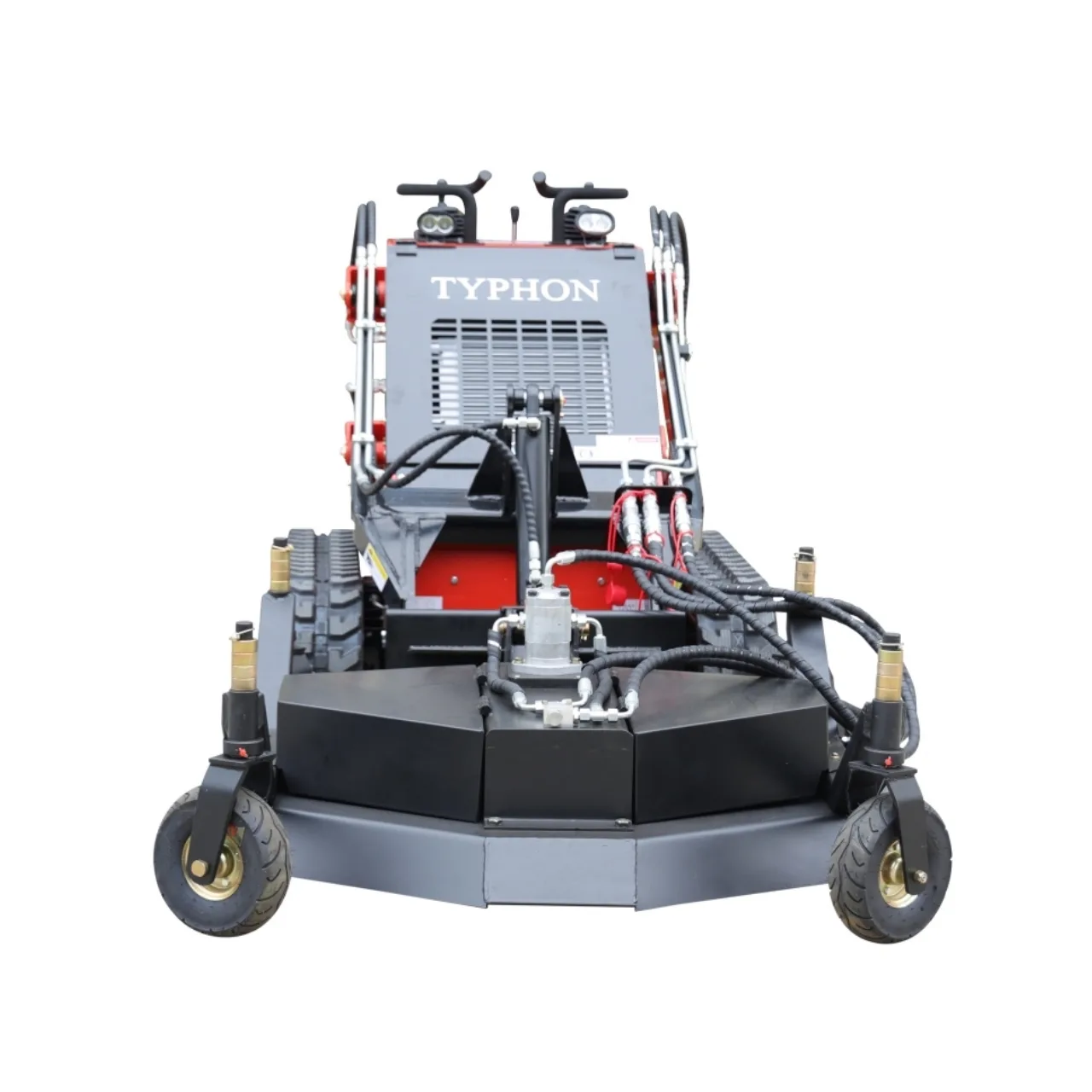 Skid Steer Loader Lawn Mower Attachment USA