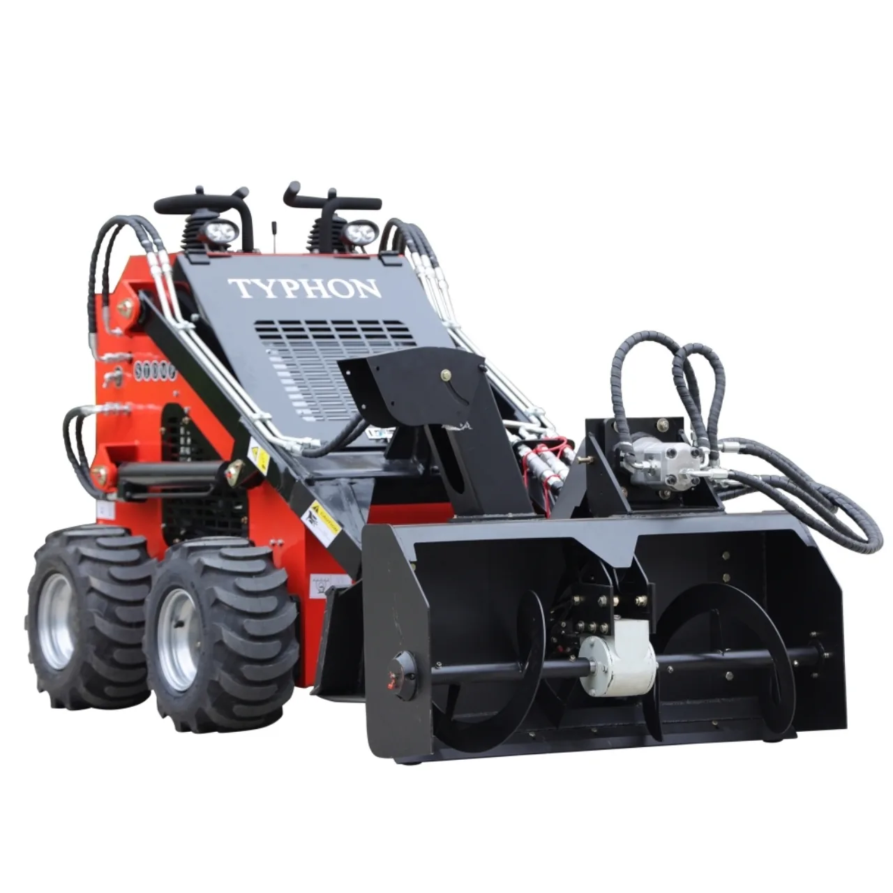 TYPHON Skid Steer Loader Snow Blower Attachment USA - Image 2