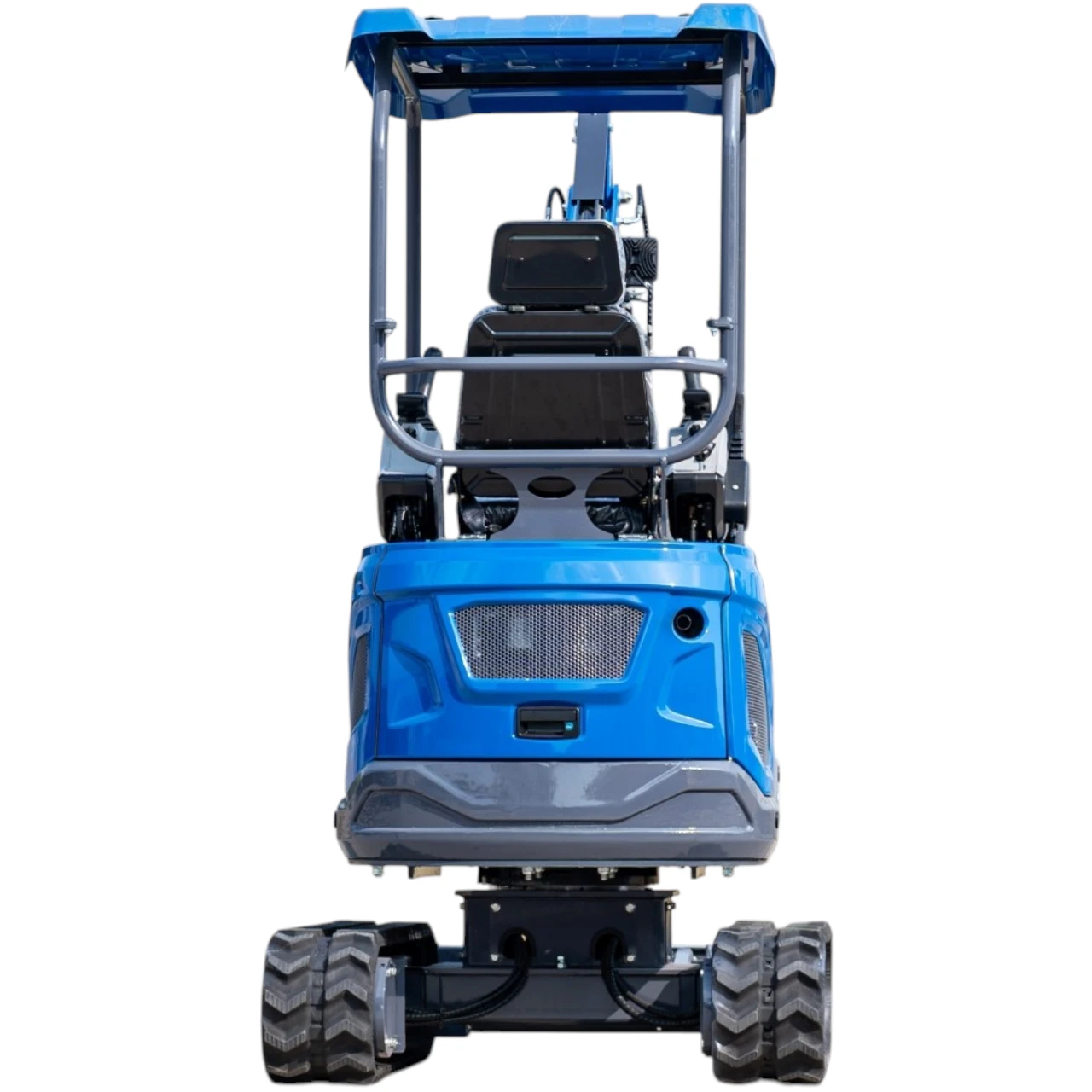 TYPHON TERROR XIX STORM Mini Excavator – 4000lbs Trench Digger with Boom Swing, Canopy, Retractable Tracks - Image 3