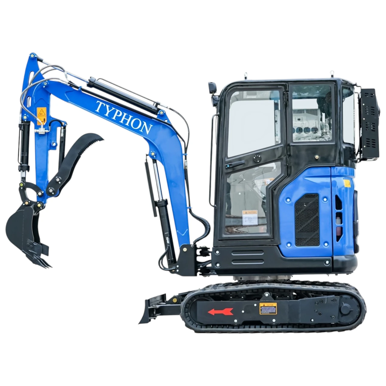TYPHON TERROR X2 Mini Excavator 2.7 Ton EPA Diesel Kubota V1505 Engine USA - Image 3