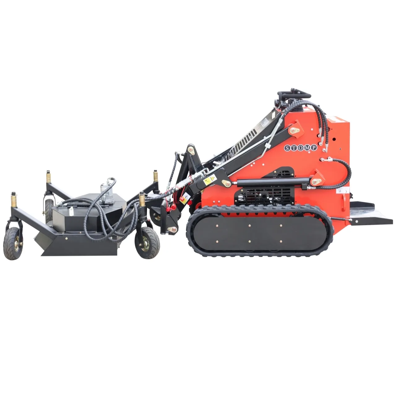 Skid Steer Loader Lawn Mower Attachment USA - Image 3