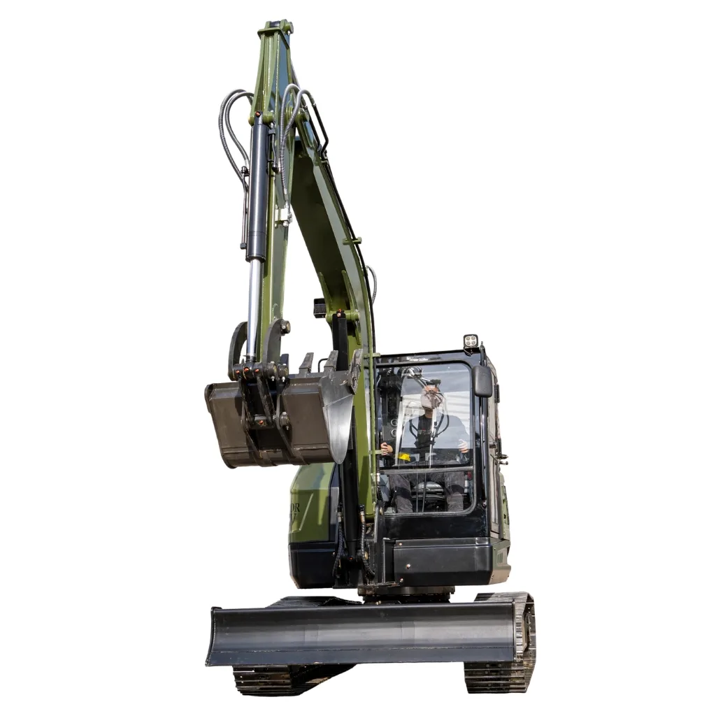 TYPHON TERROR LXV 6.6 Ton Excavator Kubota V2607 56.9HP AC/Heater Cabin Boom Swing - Image 4