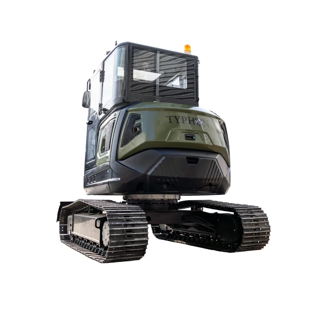 TYPHON TERROR LXV 6.6 Ton Excavator Kubota V2607 56.9HP AC/Heater Cabin Boom Swing - Image 5