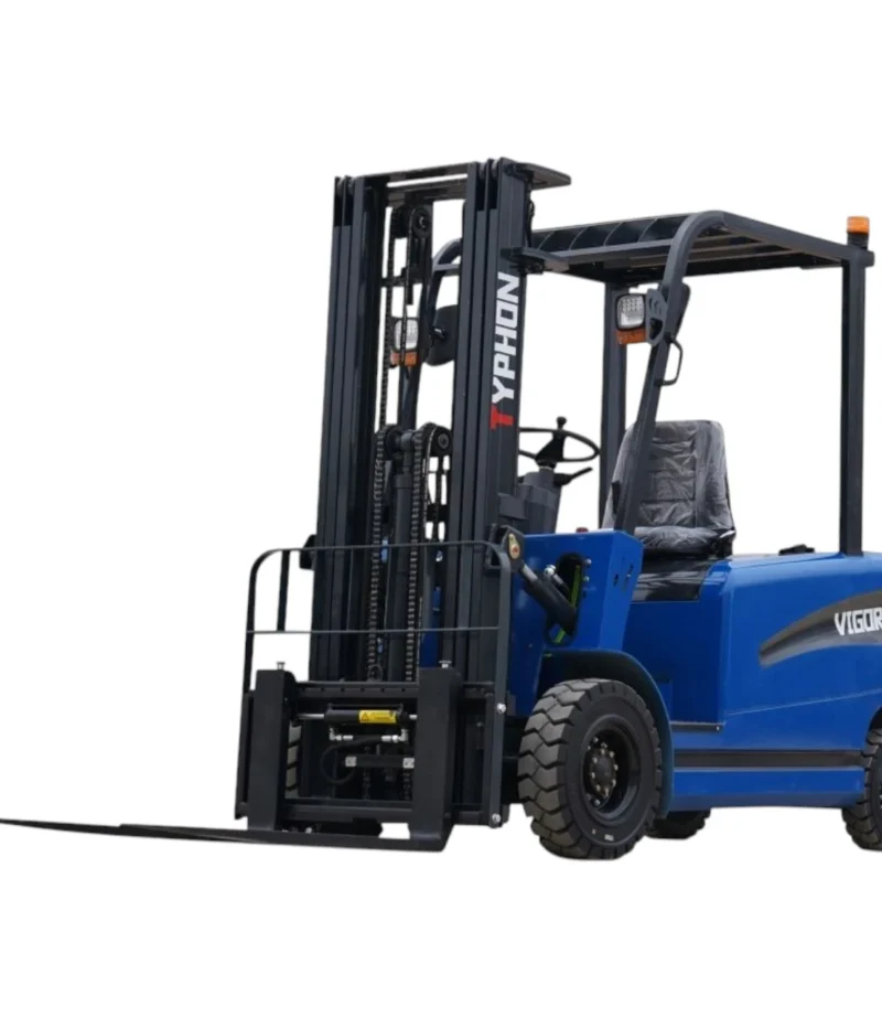 New 2025 TYPHON VIGOR 2.5 Blue Electric Forklift 2.5 Ton Lifter Lift Truck Jitney Hi-Lo