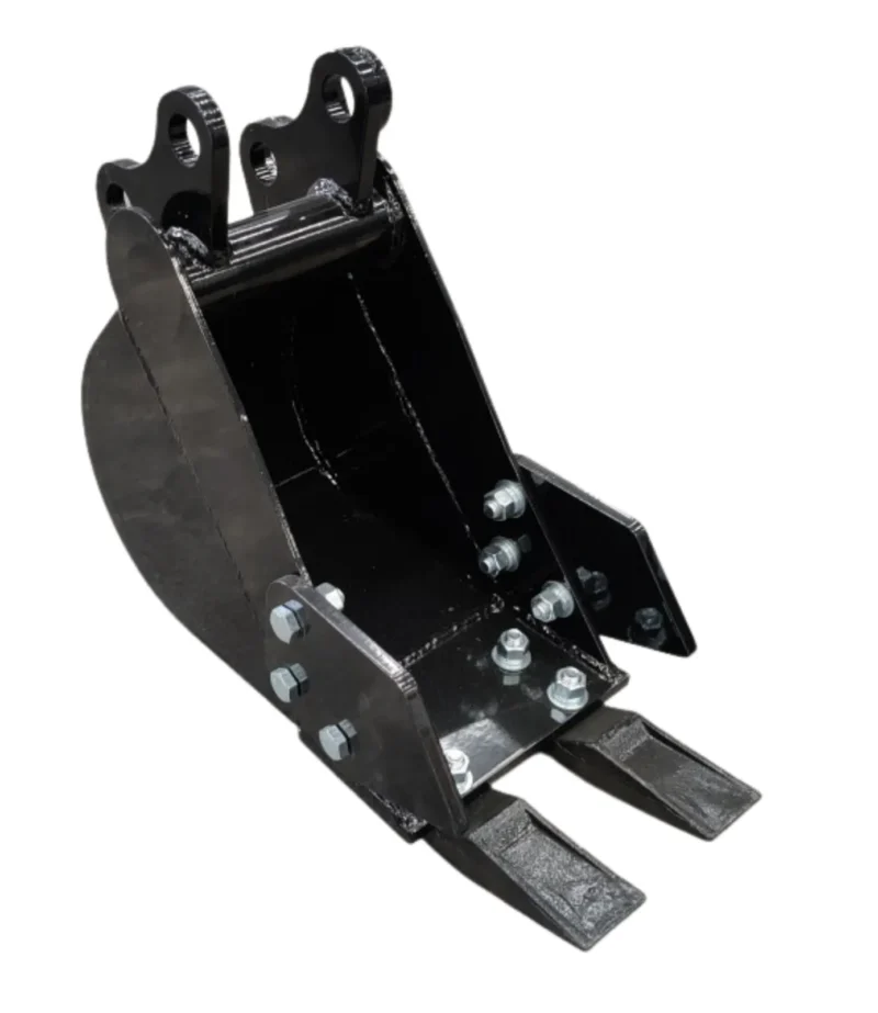 200mm Narrow Bucket: Attachment for TYPHON Mini Excavators USA