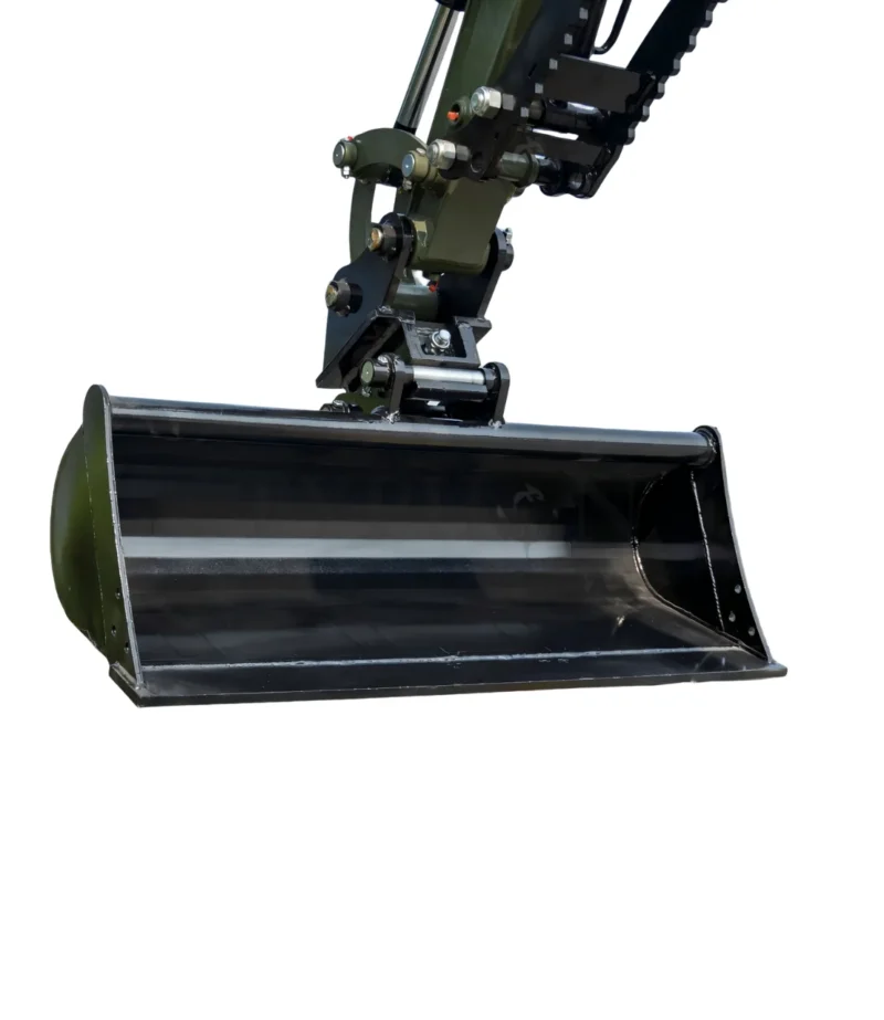 1000mm Leveling Bucket Attachment Digging Bucket USA For TERROR XXV and other 2.1-3 Ton Mini Excavators