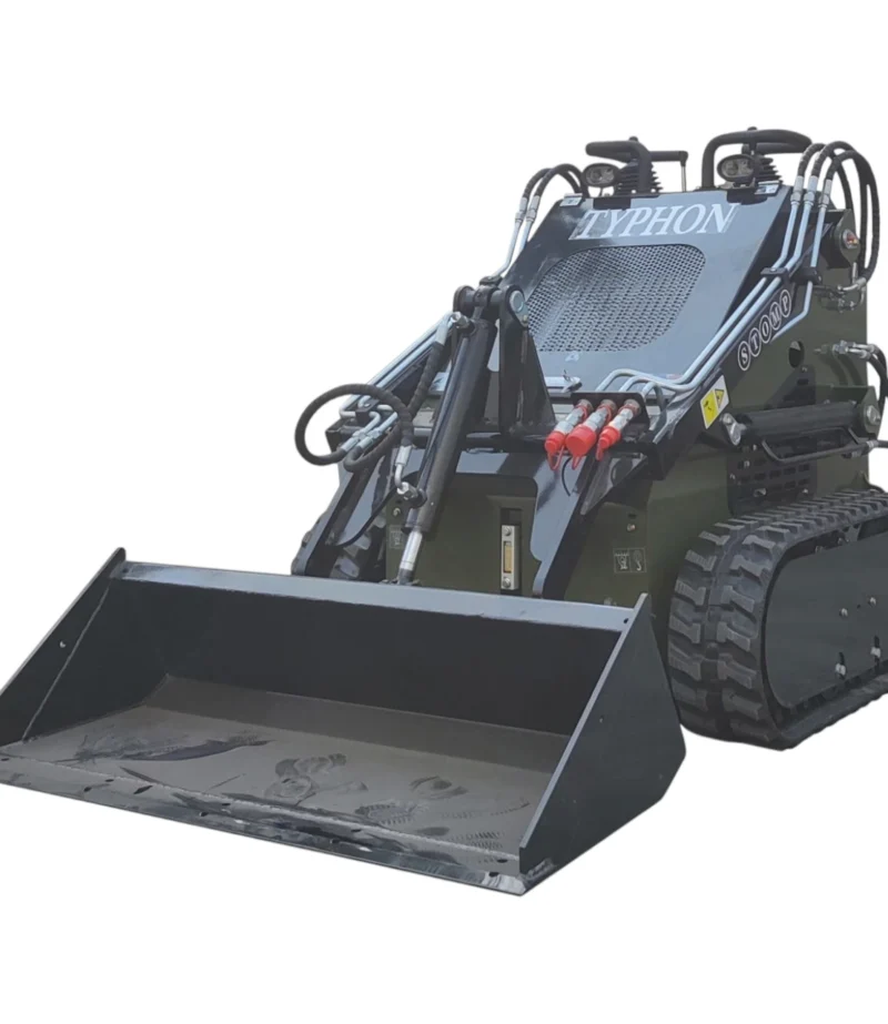 Skid-Steer Loader Tracked 22.1 HP Honda EPA Gasoline Engine for Gardens, Farming